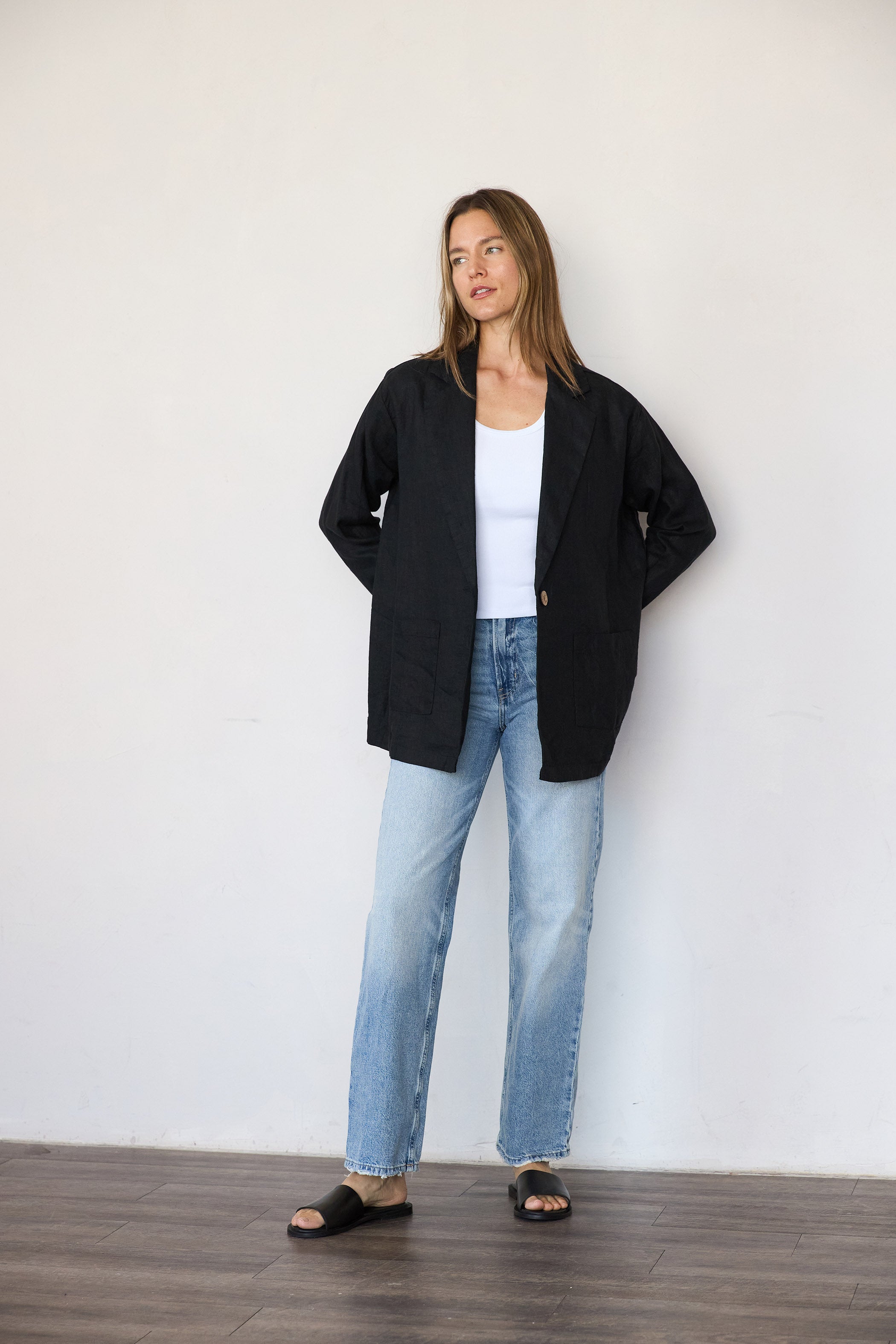 Linen Blazer– It is well L.A.