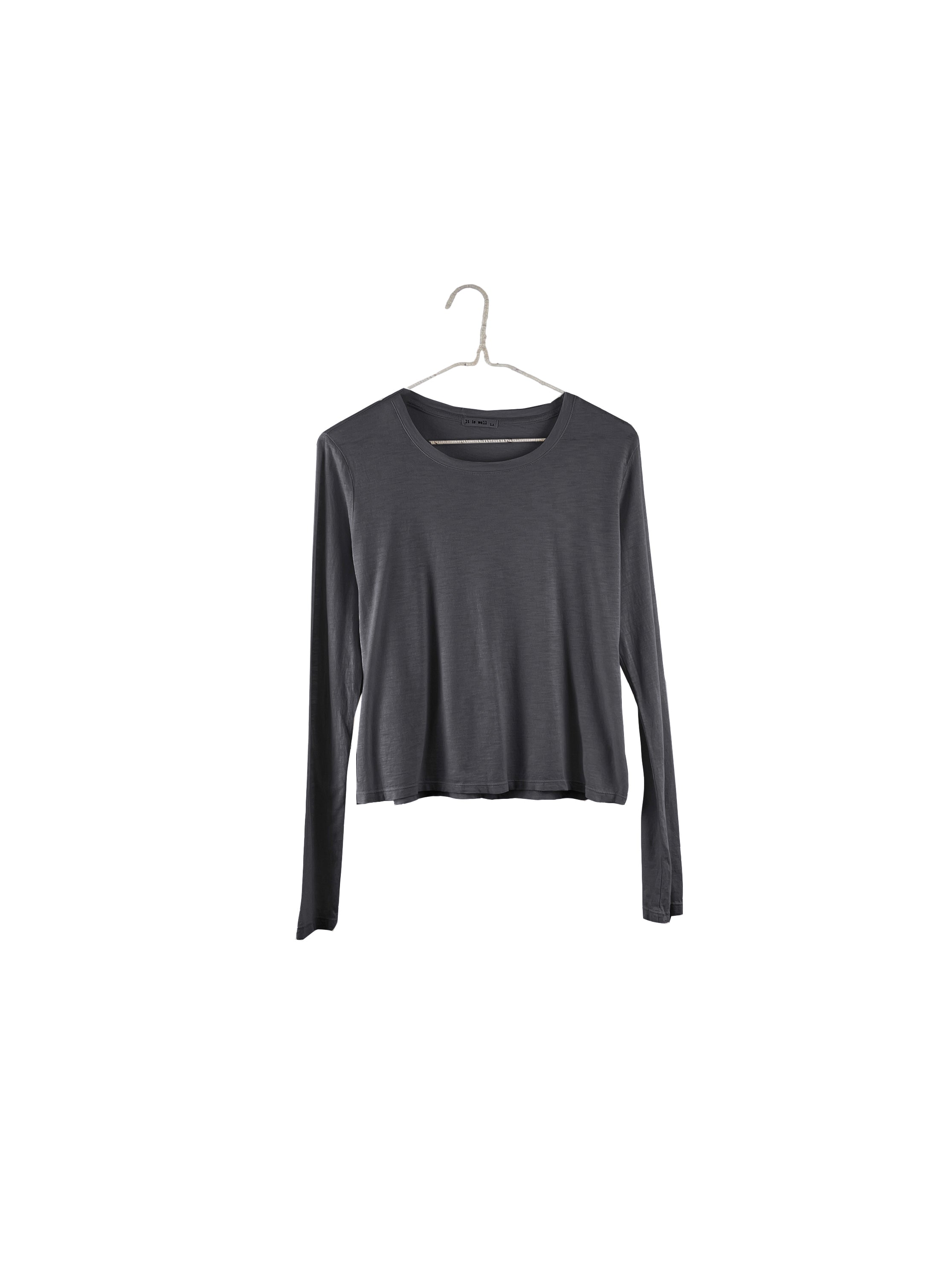 Long Sleeve Baby Tee– It is well L.A.