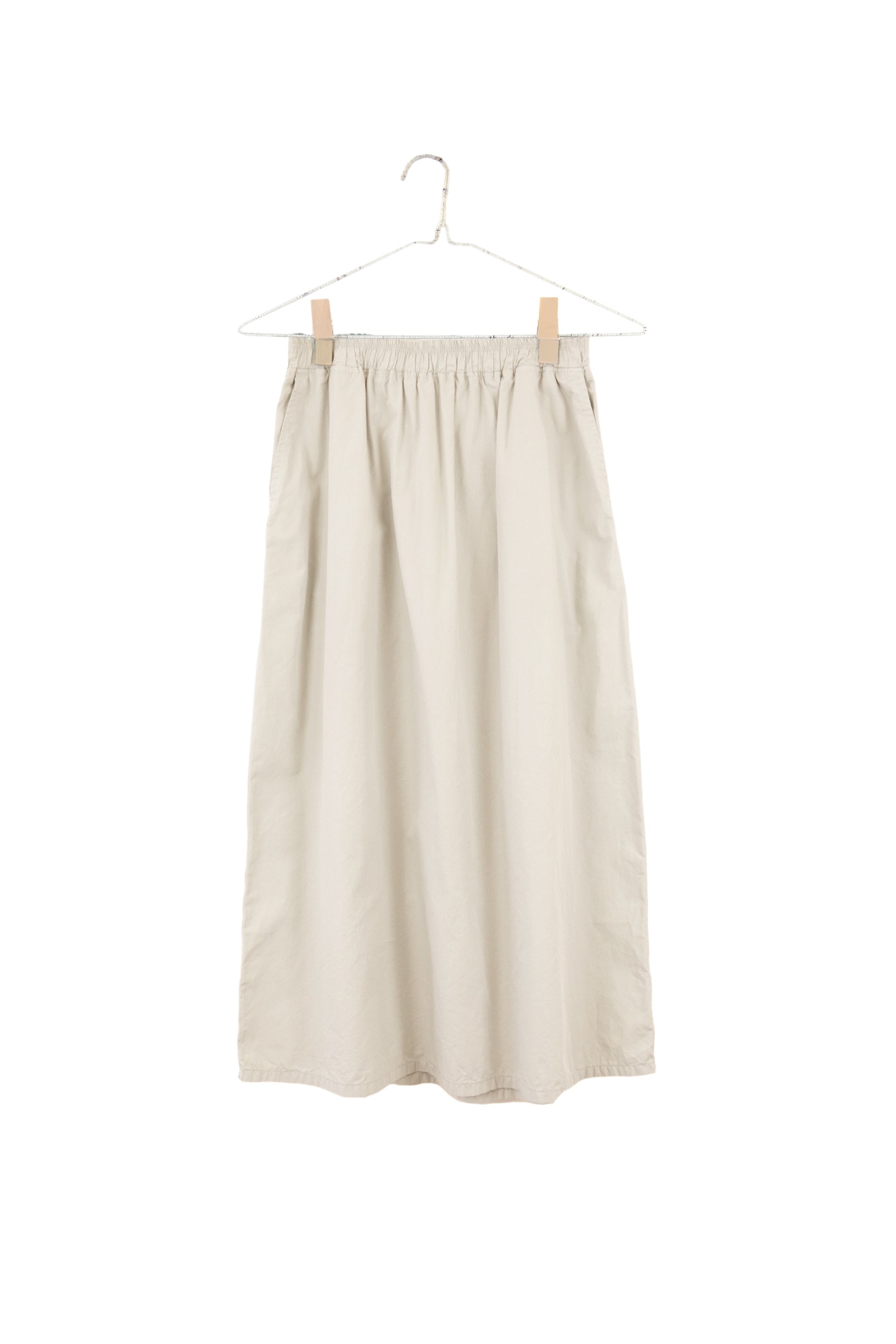 Organic Cotton Poplin Skirt