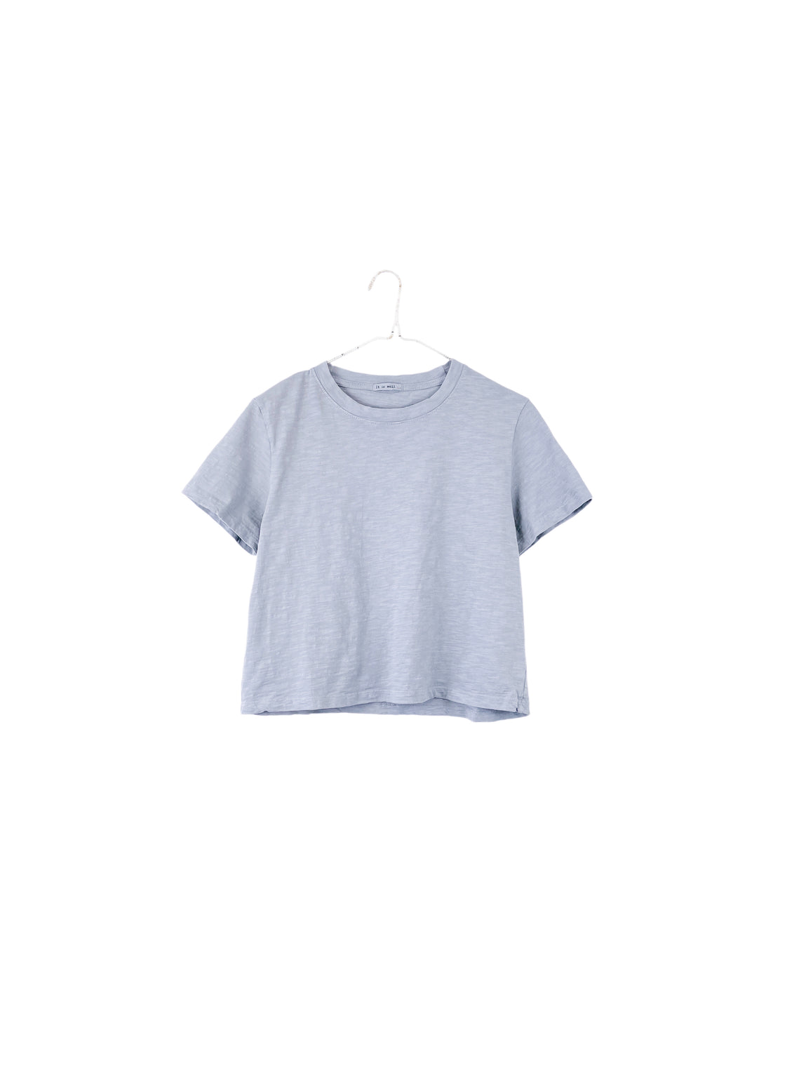 Tシャツ・カットソー IONSEOUL Yeah ST Crop Collar Short Sleeve T-shirt JP5D0053 Tシャツ・カットソー IONSEOUL Yeah ST Crop Collar Short