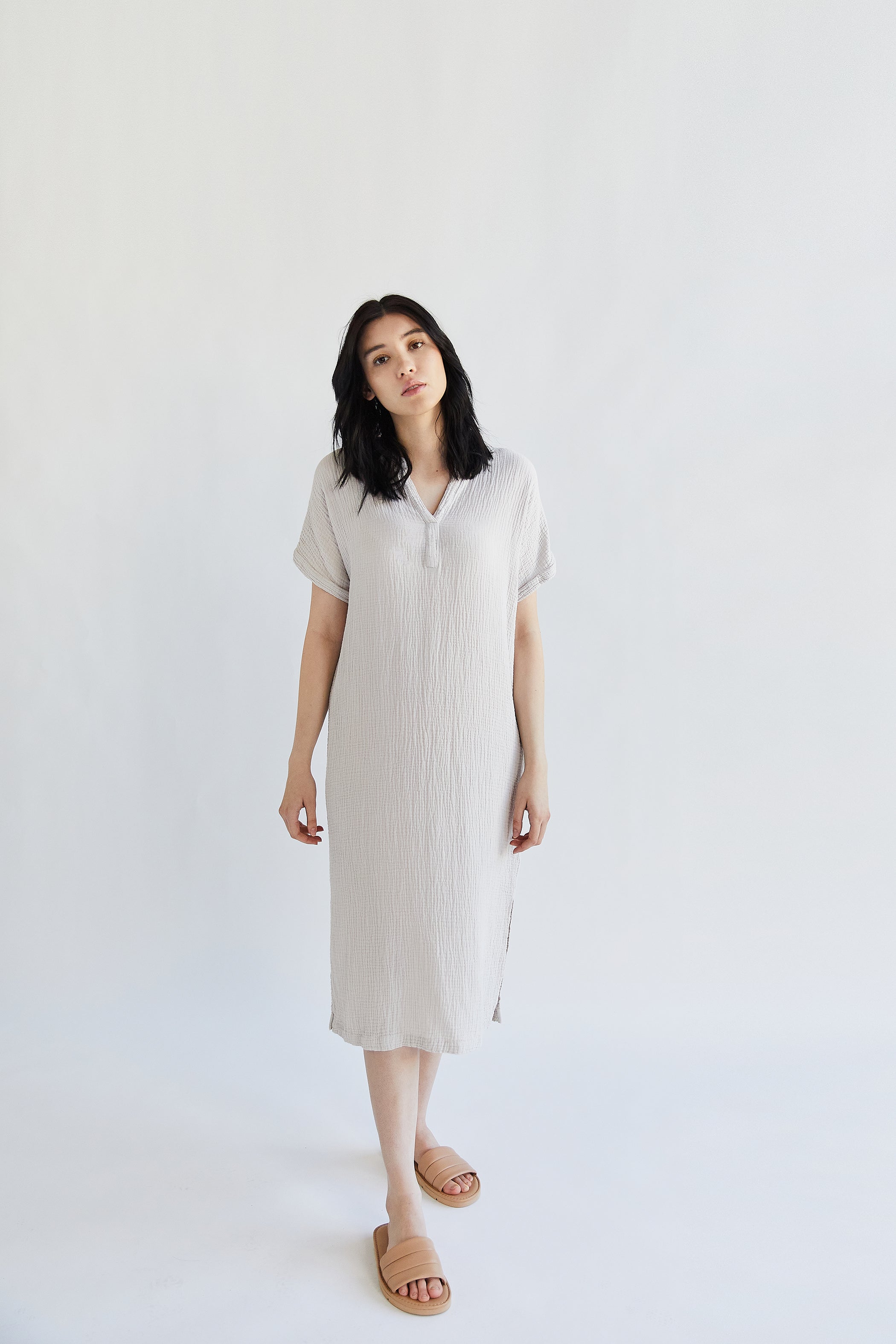 It Is Well L.A. - 4-Way Gauze Dress, Women's Dresses