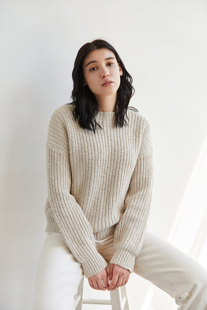 Chunky Pull-On Sweater– It is well L.A.