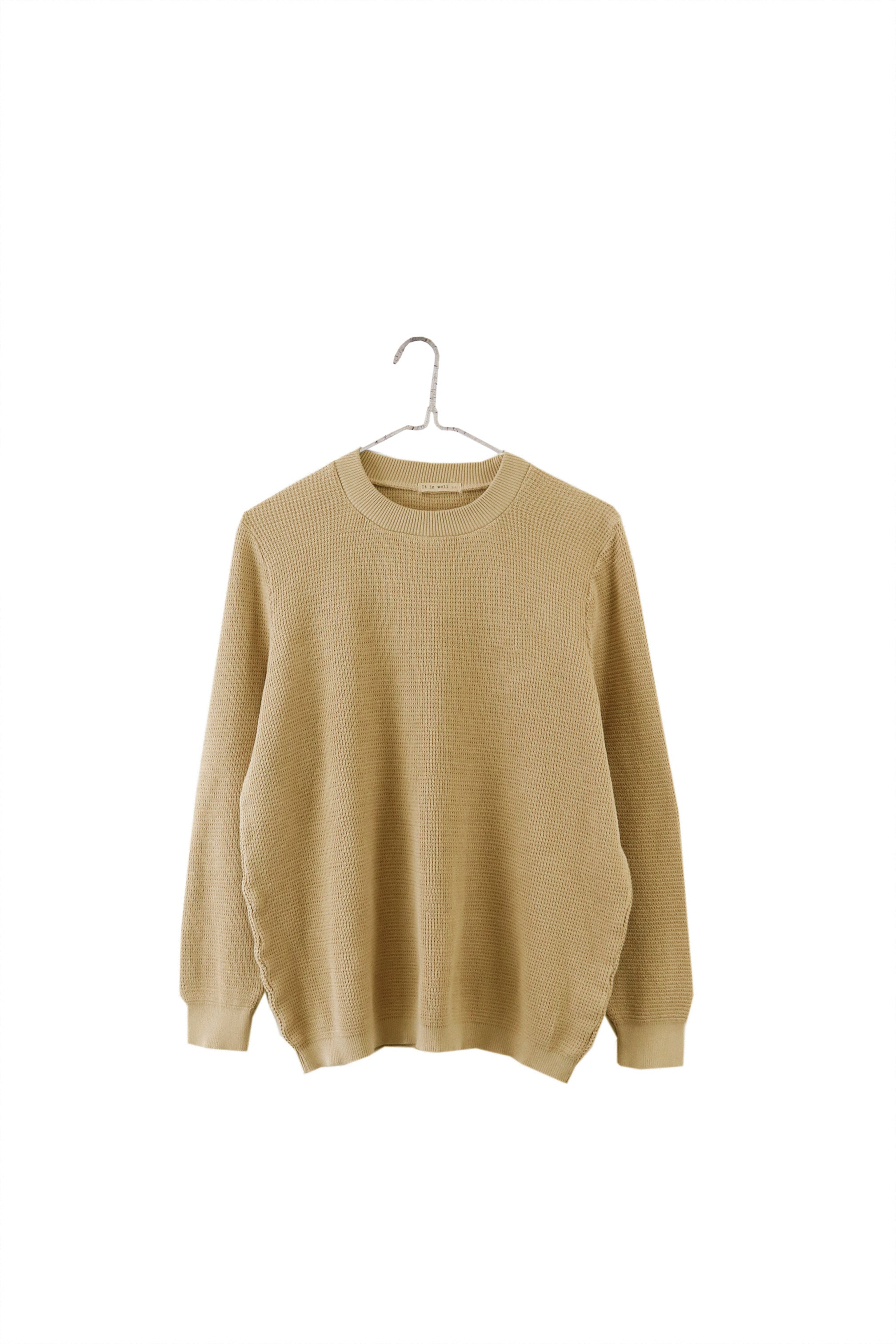 Easy Waffle Crewneck Sweater– It is well L.A.